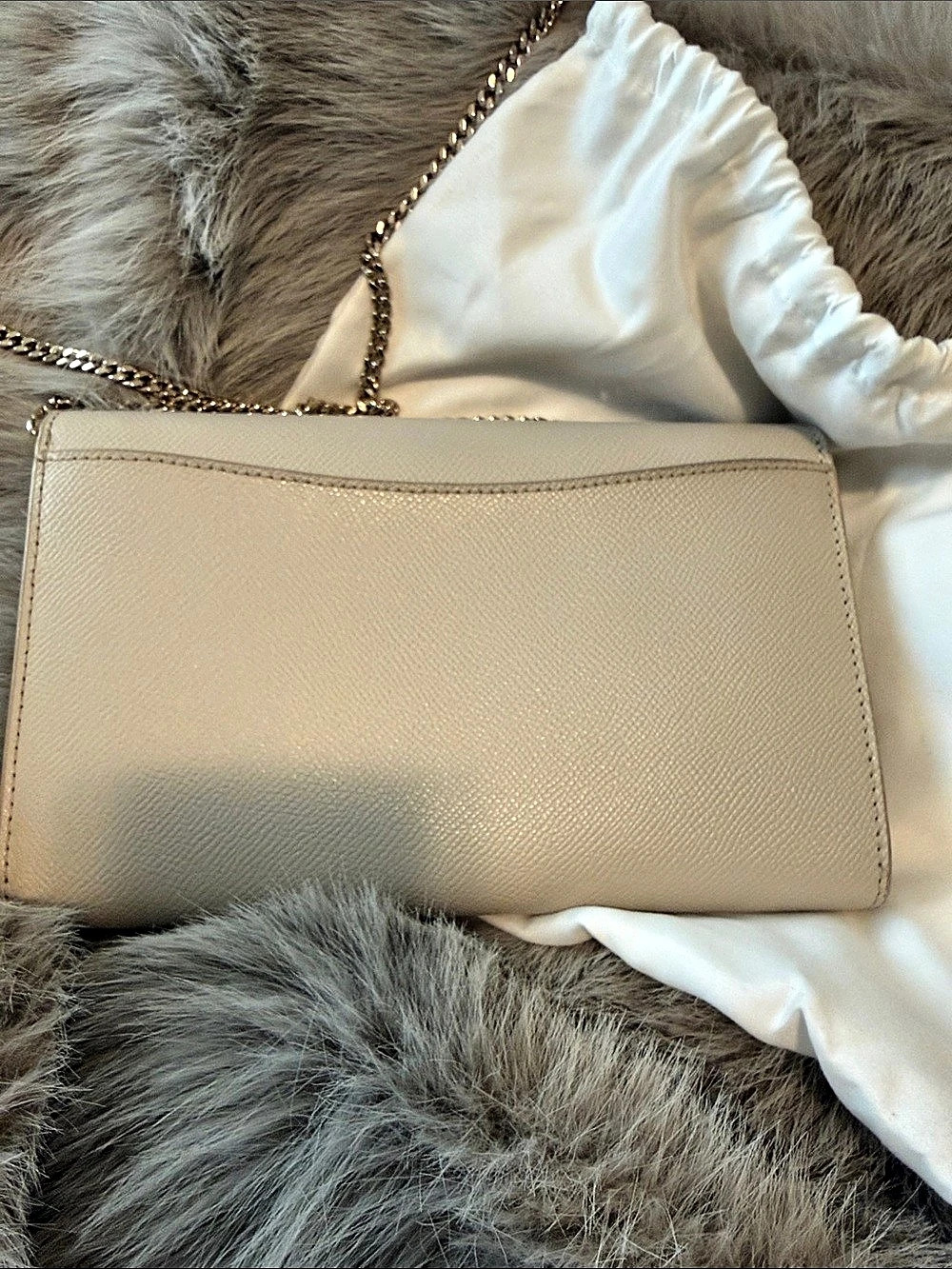 Furla Metropolis Mini Crossbody Bag Shoulder Bag Beige - Picture 3 of 6